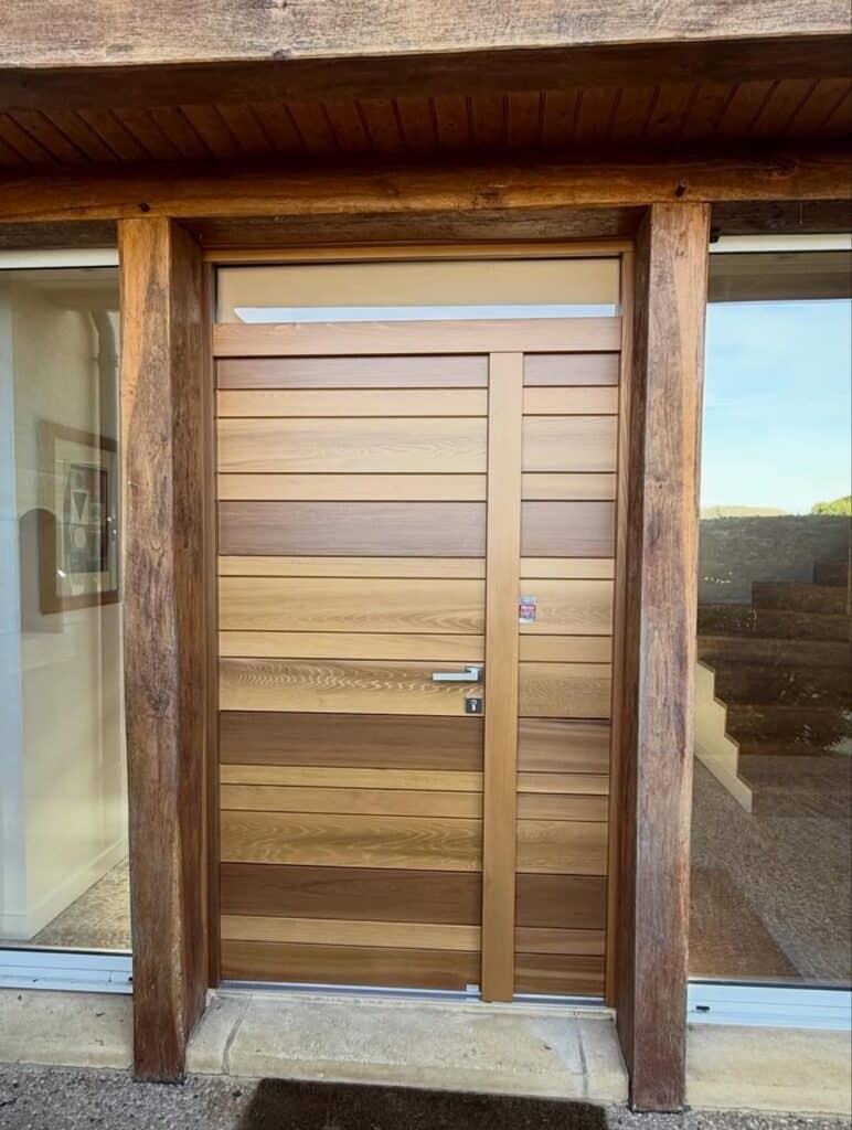 ✨ Élégance naturelle dès l’entrée ✨Découvrez cette porte d’entrée ZILTEN - NATIV 1 🌿Un design a (2)